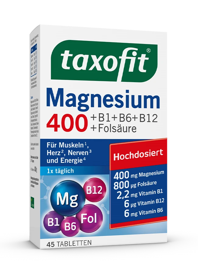 taxofit® Magnesium 400 Tabletten