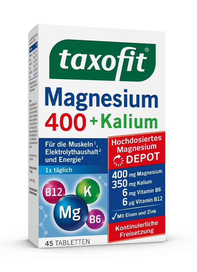 taxofit® Magnesium 400 + Kalium Tabletten