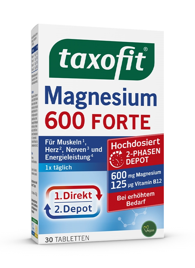 taxofit® Magnesium 600 FORTE Depot Tabletten